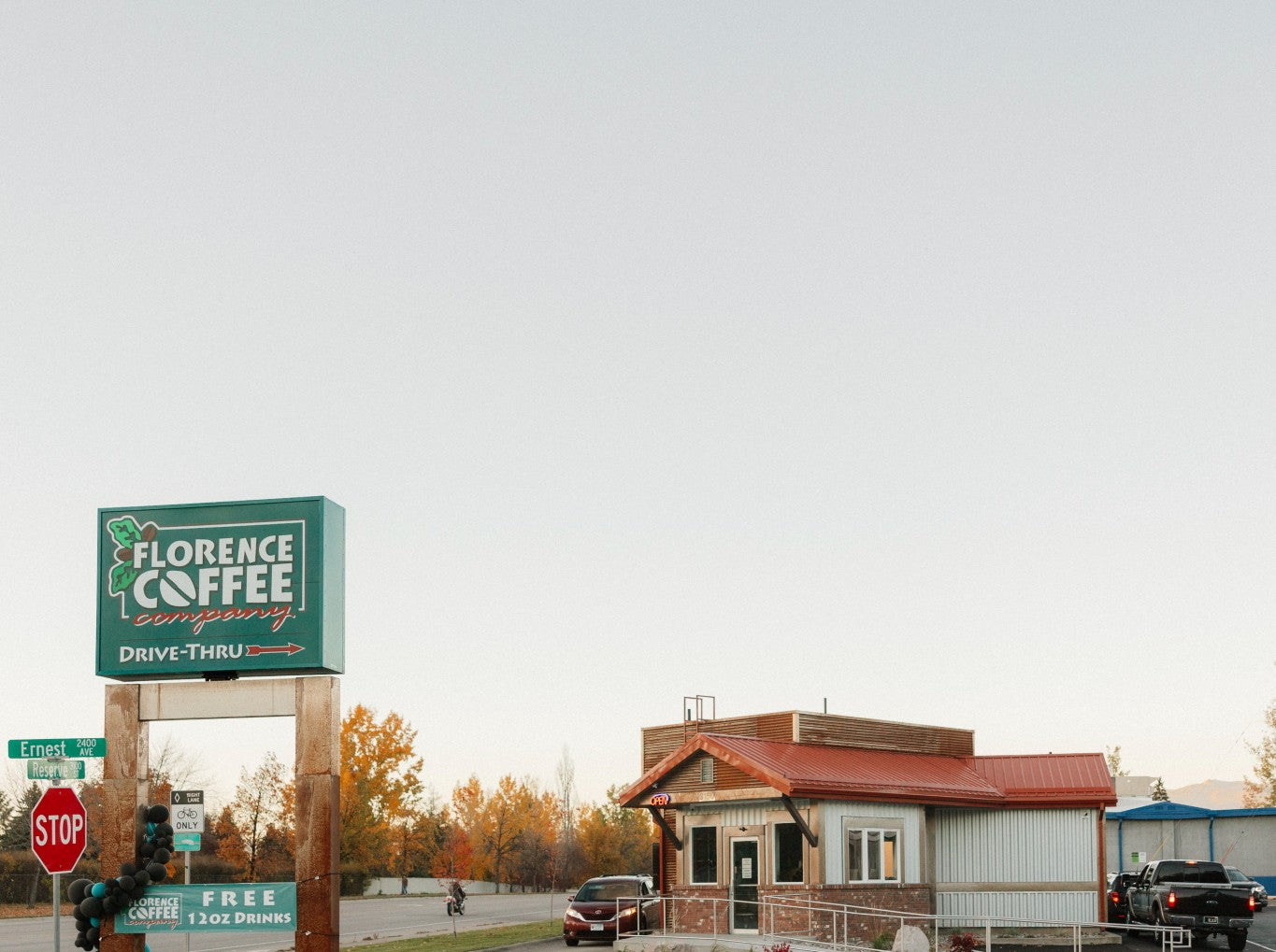 Florence Coffee shop on South Reserve Missoula, Montana